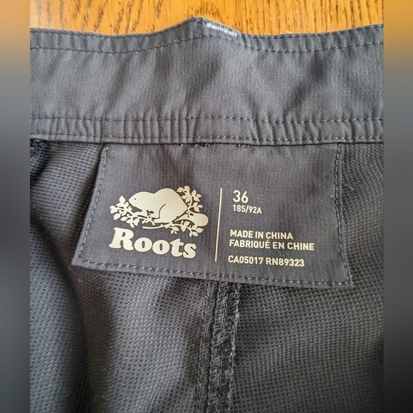 Roots Tech men's shorts gray Size 36 - Picture 7 of 10